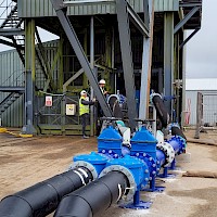 Manifold completion at NCK shaft